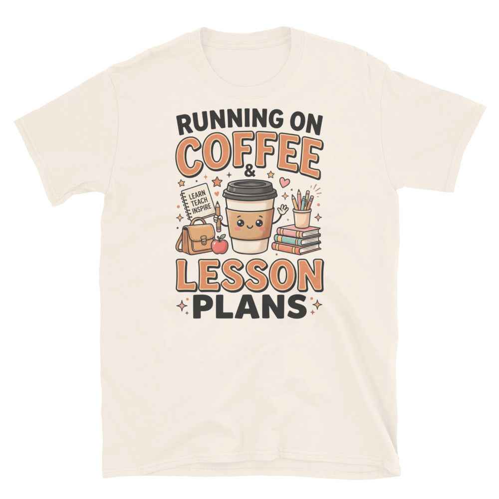 Embrace your daily caffeine boost with this cute teacher shirt for educators and coffee lovers